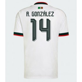 Pánské fotbalový oblečení Mexiko Armando Gonzalez #14 Venkovní košile MS 2026 Krátkým Rukávem